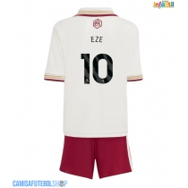 Camisa de time de futebol Arsenal Eberechi Eze #10 Replicas 3º Equipamento Infantil 2025-26 Manga Curta (+ Calças curtas)